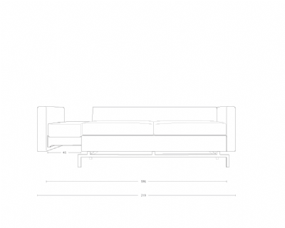Dimensoes do produto sof cama costa